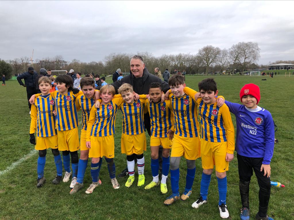 Football team huddle